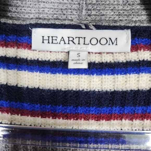 HEARTLOOM LONG LINE OPEN FRONT SWEATER CARDIGAN - Picture 7 of 9